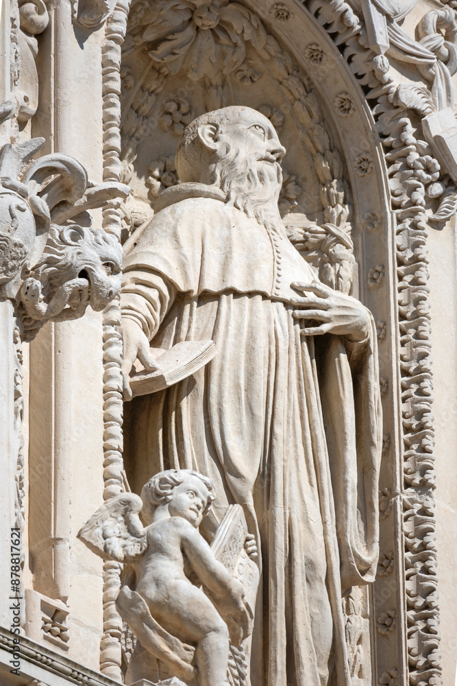 Fototapeta premium The Old town of Lecce, Apulia Region, Italy