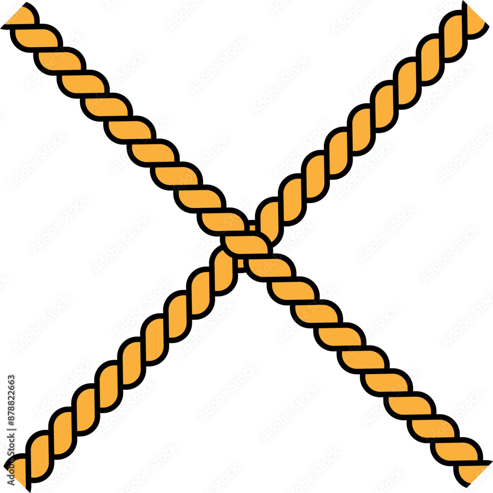 Obraz premium Cute & Attractive Brown Rope Element