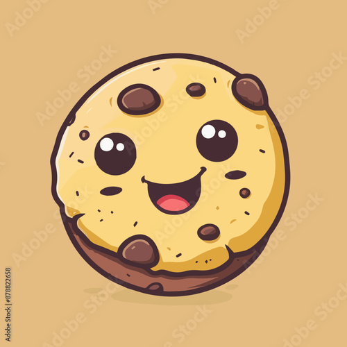 Cute Cartoon Chocolate Chip...