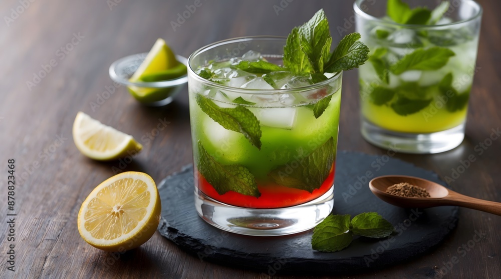 Concept photo of a cocktail with space for text Concept photo of a cocktail with space for text