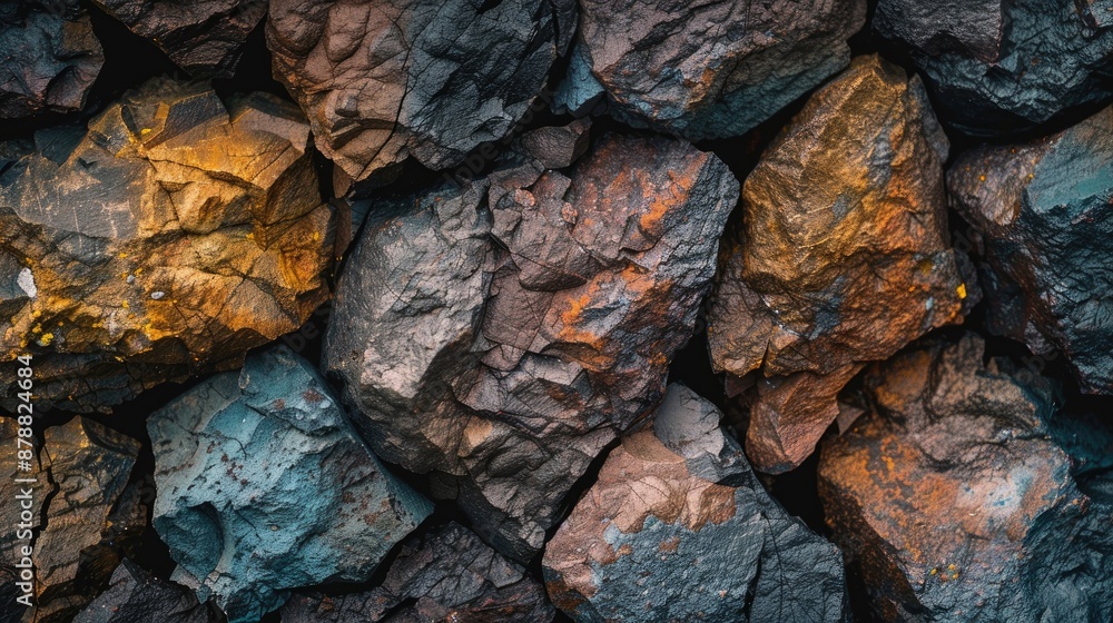 Colorful close up background of igneous rocks Colorful close up background of igneous rocks