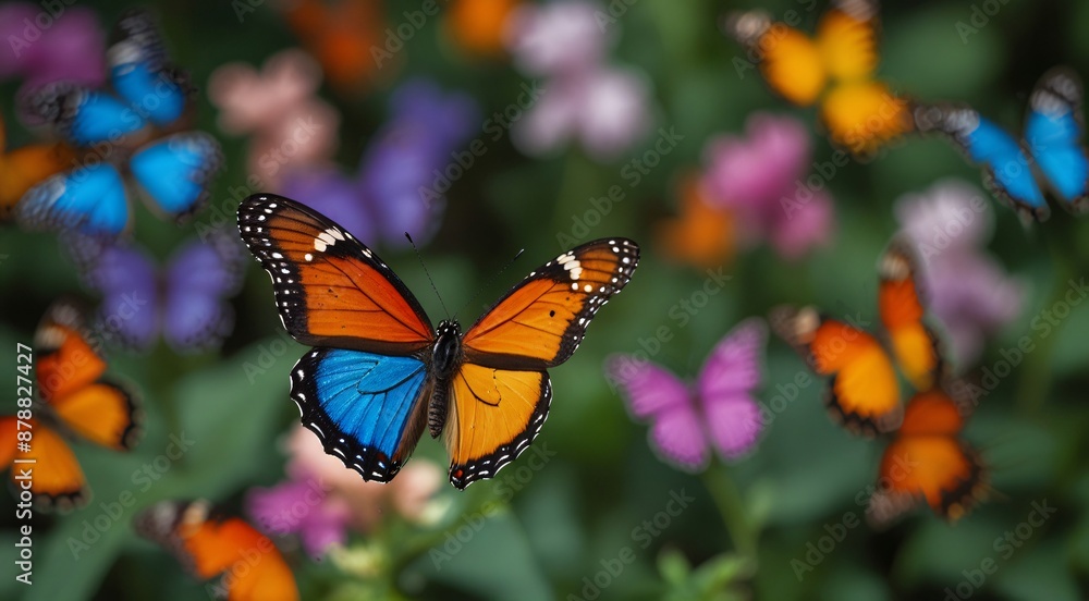 Fototapeta premium colorful butterfly