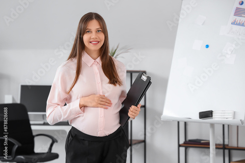 Beautiful pregnant business...