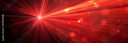 red light rays background