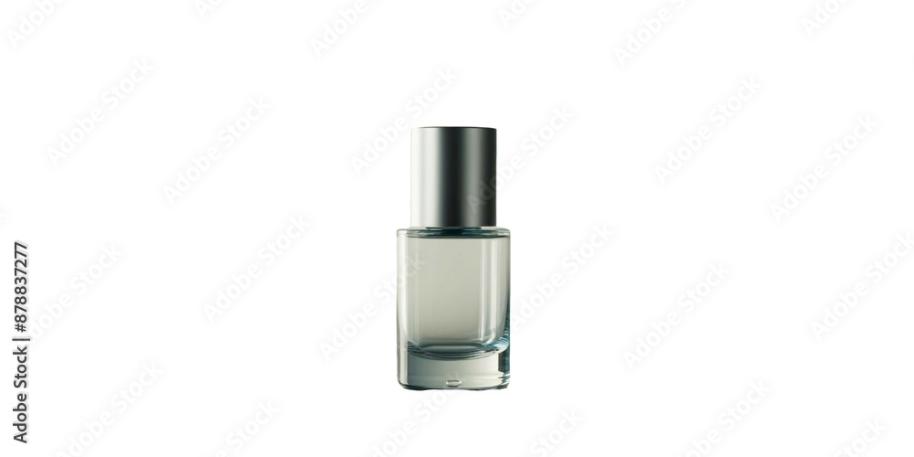 bottle of perfume or fragrance or cream or essence, isolated white background, for text bottle of perfume or fragrance or cream or essence, isolated white background, for text