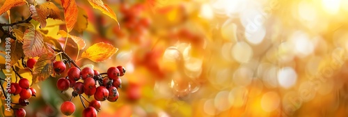 a bunch of berries hanging from a tree branch