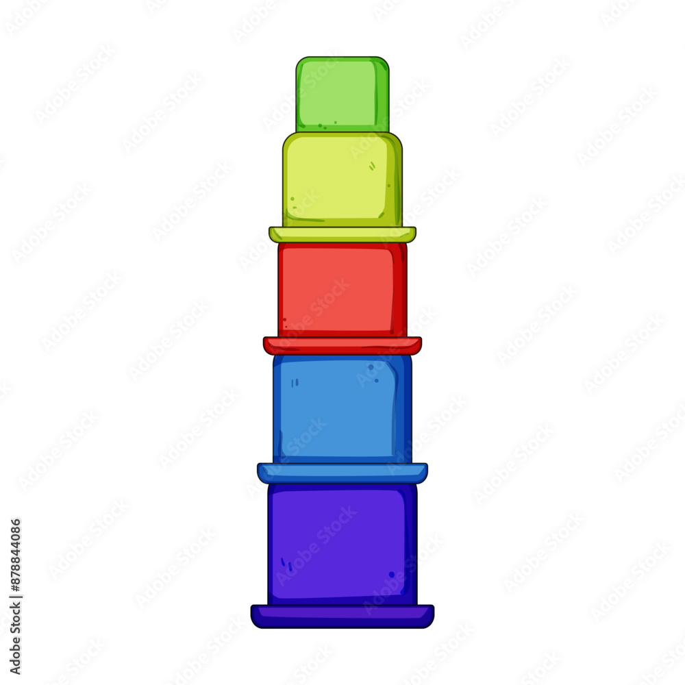 kid pyramid toy cartoon. children toddler, kindergarten construction, wooden block kid pyramid toy sign. isolated symbol vector illustration kid pyramid toy cartoon. children toddler, kindergarten construction, wooden block kid pyramid toy sign. isolated symbol vector illustration