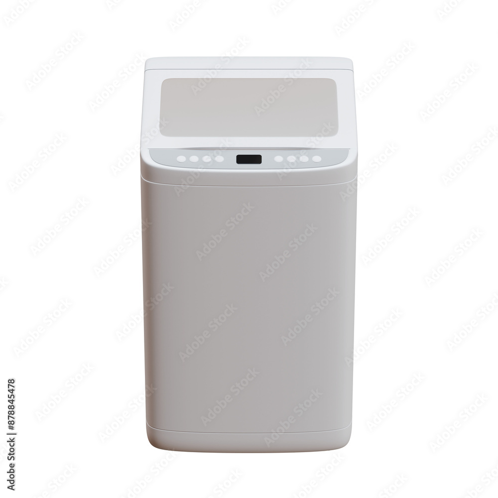 Top Loading Washing Machine 3D Render Illustration Top Loading Washing Machine 3D Render Illustration