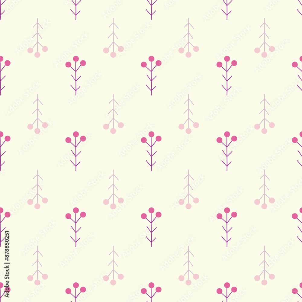 seamless repeat pattern with simple cute pink cherries on a cream background perfect for fabric, scrap booking, wallpaper, gift wrap projects seamless repeat pattern with simple cute pink cherries on a cream background perfect for fabric, scrap booking, wallpaper, gift wrap projects