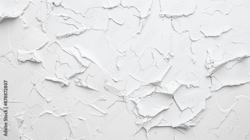 Obraz premium White stucco texture on light background