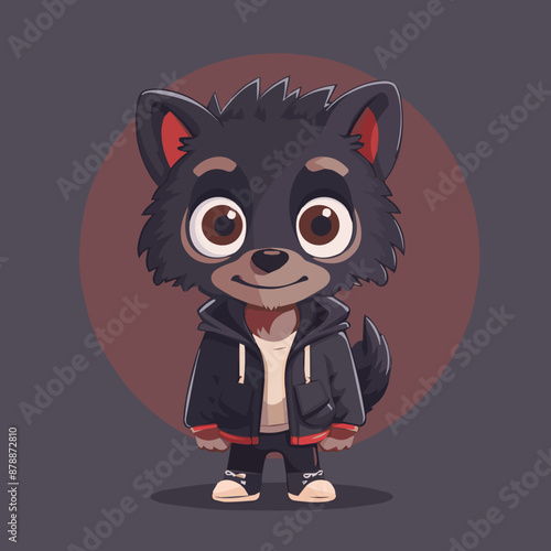 Cute Cartoon Halloween Were...
