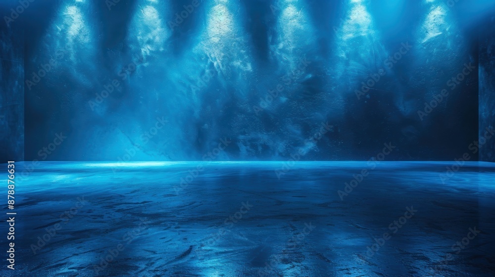 Abstract Blue Lighting Effects Abstract Blue Lighting Effects