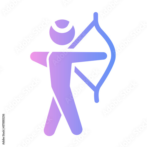 archery Gradient icon