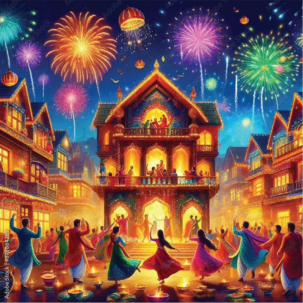 Fototapeta premium Diwali