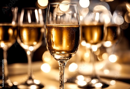 celebration glass wine champaign alcohol bubbly bubble cheer champagne glasses bokeh beverage