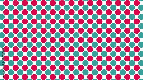 Seamless Multiple Geometry Shape Pattern Animation Background - 4k Loopable Background