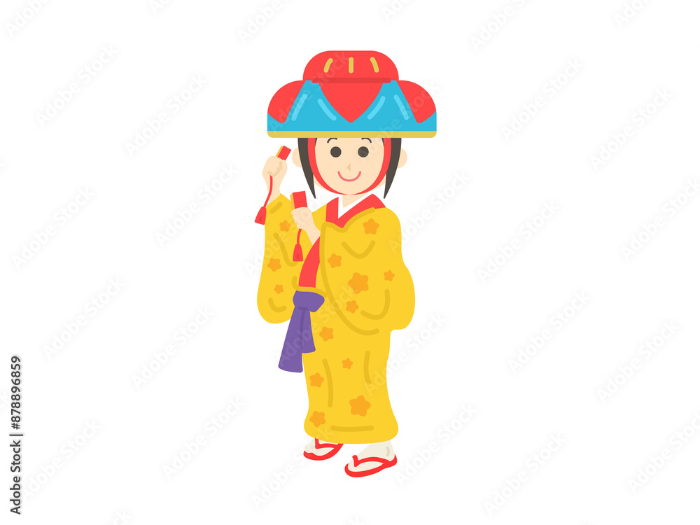 *琉球舞踊*焼絵***** 琉球舞踊*焼絵*****