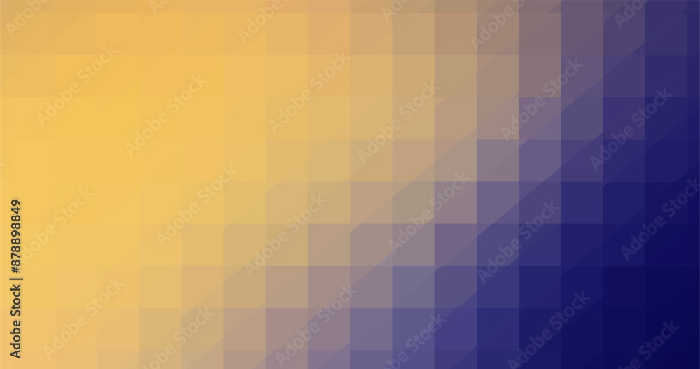 Fototapeta premium blue orange abstract geometric background
