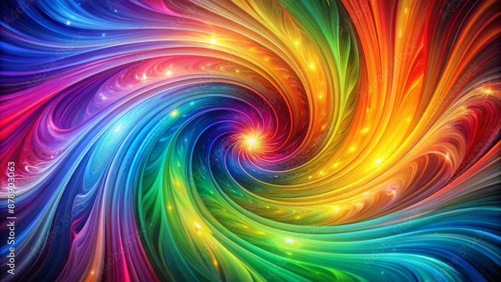 Vibrant swirling abstract rainbow hues explode in a mesmerizing dance of color, evoking emotions and energy in a futuristic digital artwork. Vibrant swirling abstract rainbow hues explode in a mesmerizing dance of color, evoking emotions and energy in a futuristic digital artwork.