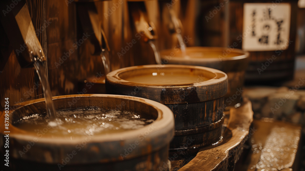 Traditional Sake Brewing in Fushimi, Kyoto Traditional Sake Brewing in Fushimi, Kyoto