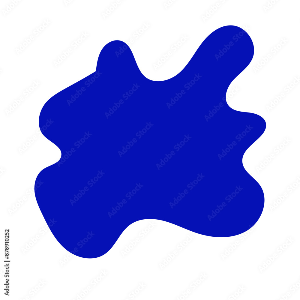 Colourful abstract shape blob vector Colourful abstract shape blob vector