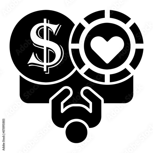 poker Solid icon