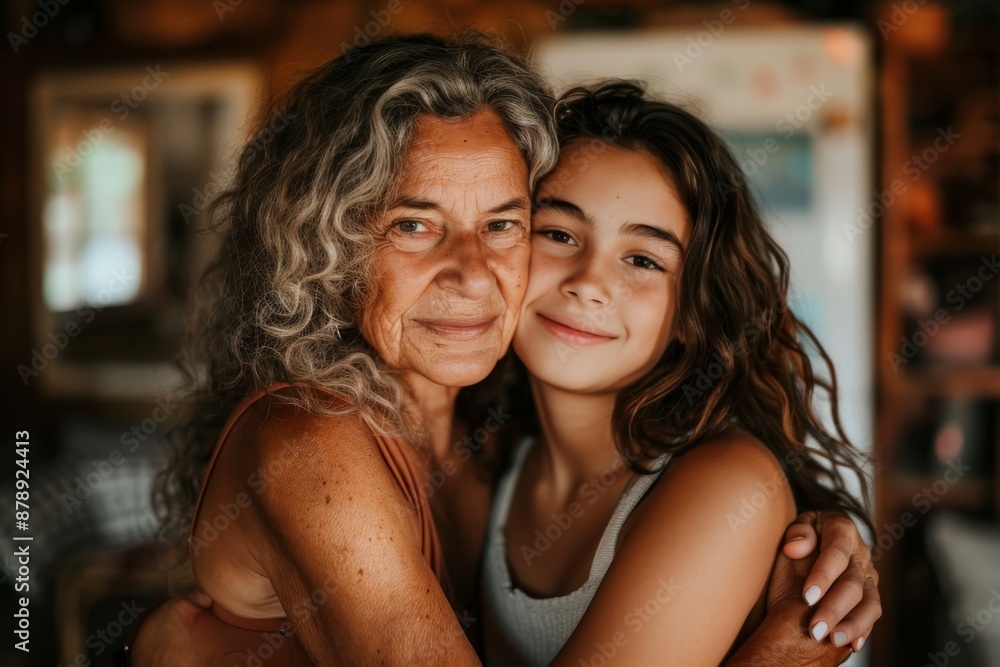 elder parent mom with a young adult daughter hugging look at camera elder parent mom with a young adult daughter hugging look at camera