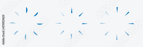 Loading bar icons. website load bar vector icon, Circle Buffering icon. loader collection. Loading status, Loading isolated. Load symbol, load vector icons, buffering vector icon. Eps 10.