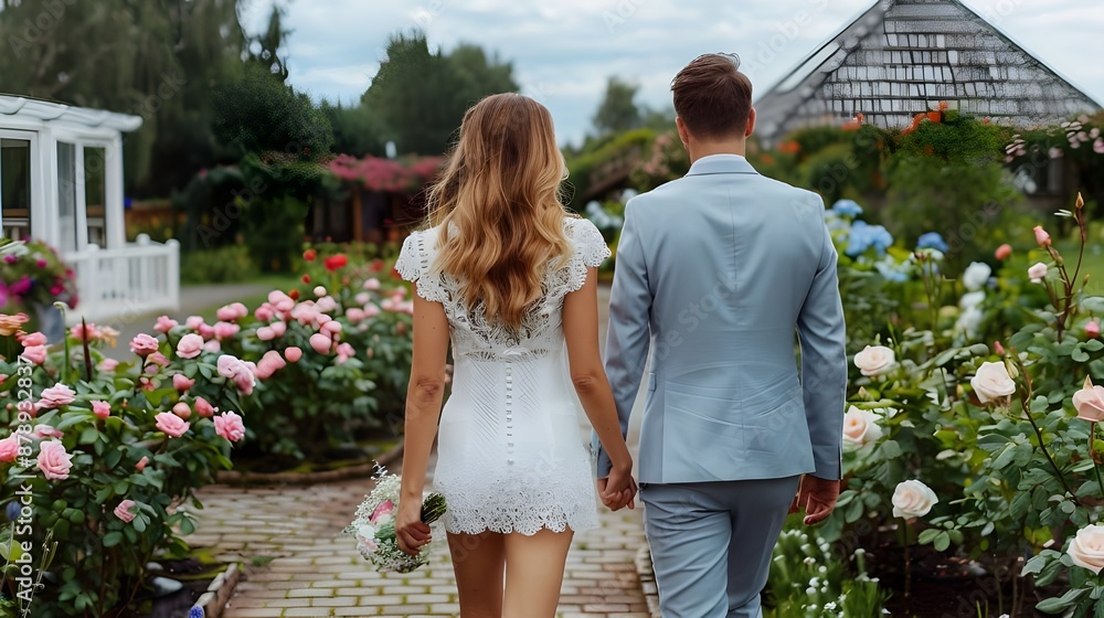 Naklejka premium Marry