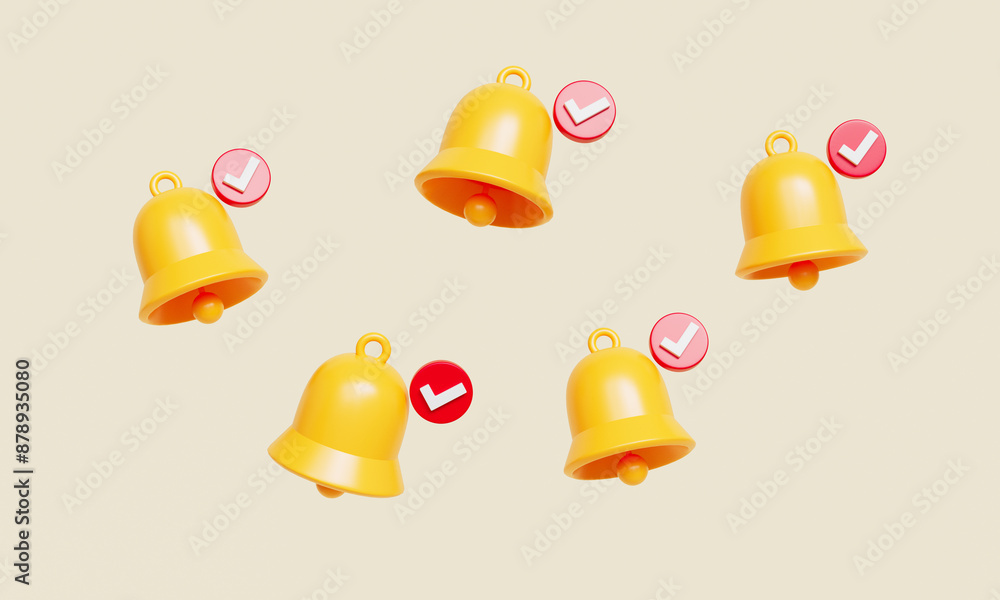 알림 체크 벨 아이콘 Notification Check Bell Icon 알림 체크 벨 아이콘 Notification Check Bell Icon