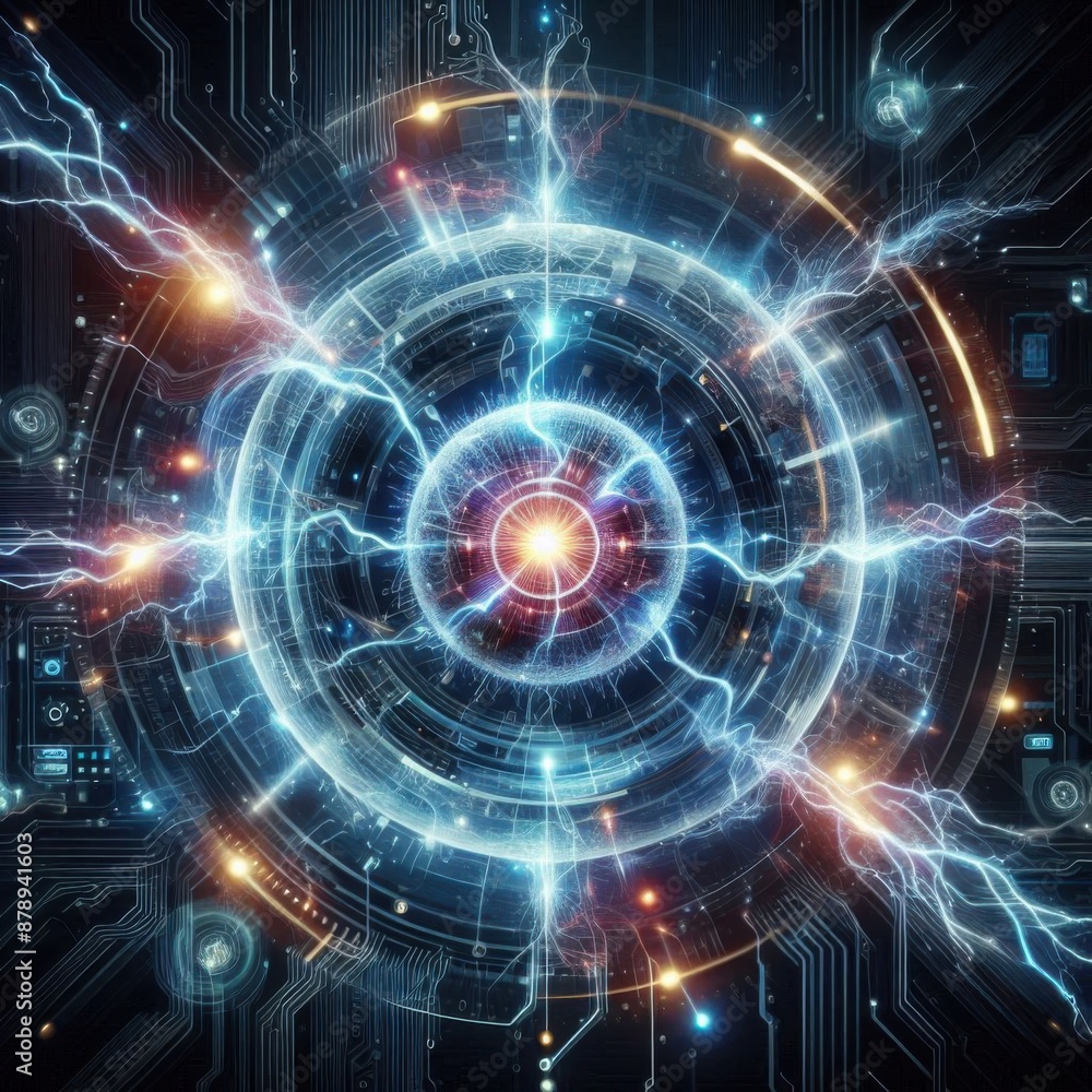 Obraz premium energy of fractal realms