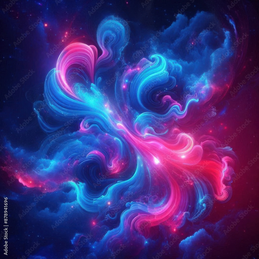 pink and blue illustrator art pink and blue illustrator art