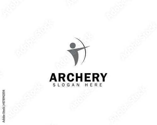 Archer logo creative design template sign symbol