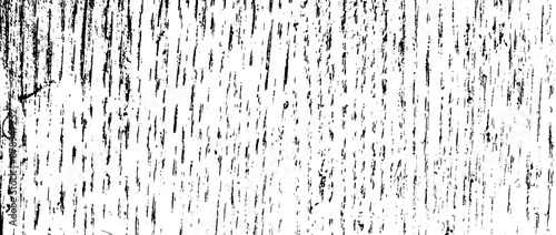 Black grunge wood texture. Grainy wooden overlay background. Distressed bark surface with dust, scratch, particles, specks, speckles. Rough dirty stump backdrop of floor, fence, wall. Vector