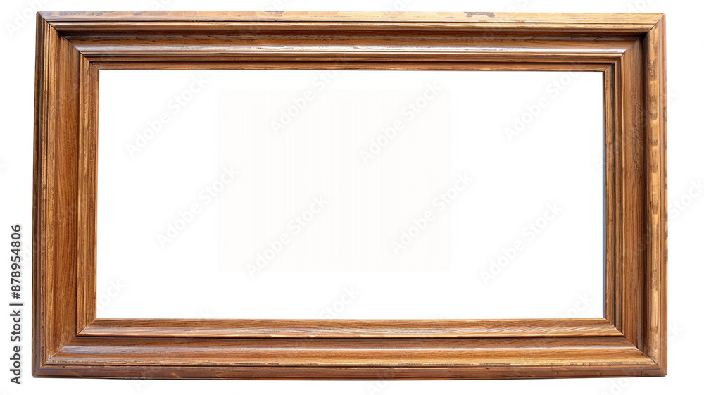 Wooden Picture Frame Isolated On White Background. wooden picture frame, isolated frame, white background, wooden frame, picture frame, frame cutout, photo frame, blank frame, wood frame, empty frame, Wooden Picture Frame Isolated On White Background. wooden picture frame, isolated frame, white background, wooden frame, picture frame, frame cutout, photo frame, blank frame, wood frame, empty frame,