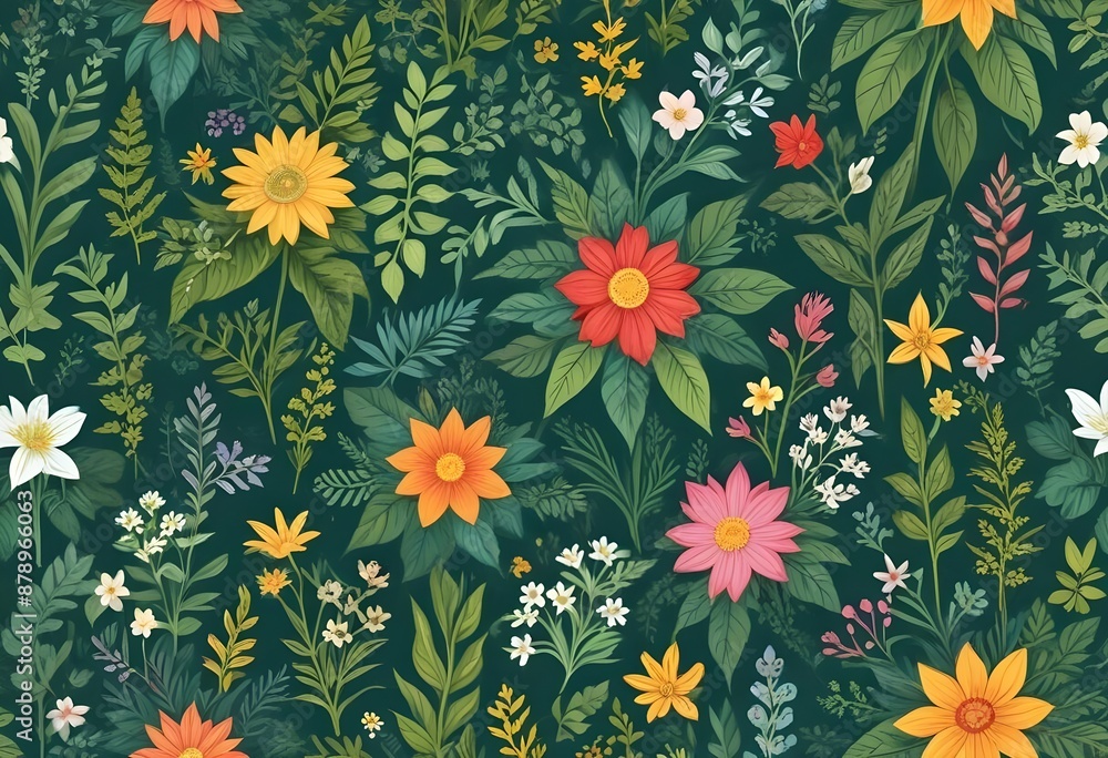 summertime textile pattern summertime textile pattern