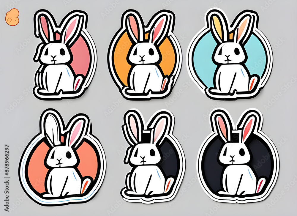 Fototapeta premium rabbit generative ai
