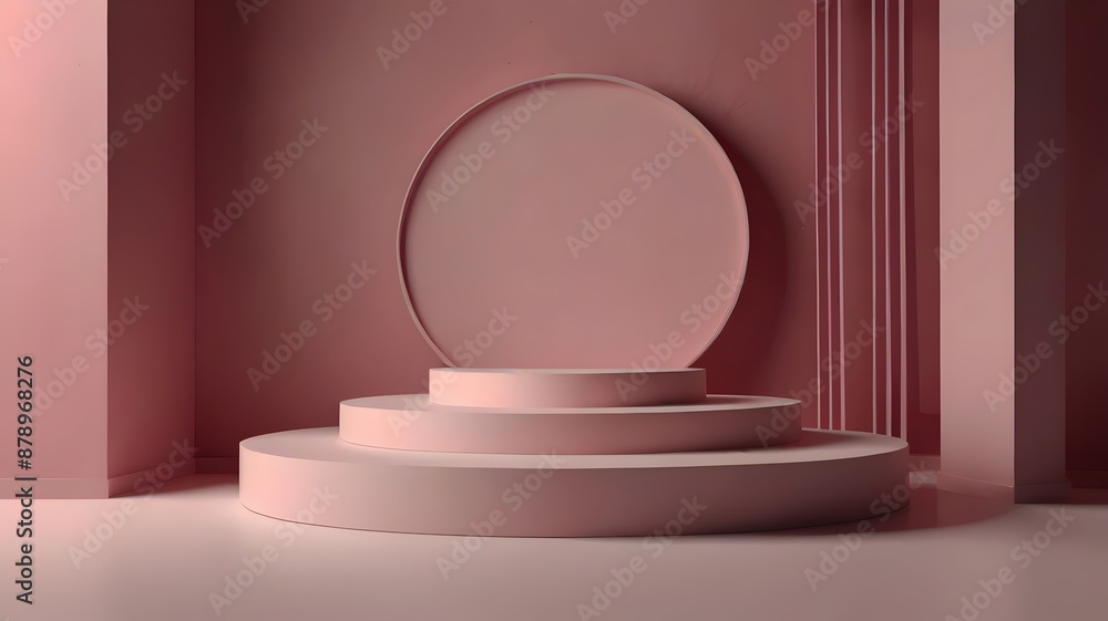Pink Podium with Sky Background: 3D Platform for Luxury Product Display. Dreamy Stage with Rendered Heaven Scene, Pink Stand, Smoke, White Background, Pastel Romantic Space, Sunset Abstract Backdrop, Pink Podium with Sky Background: 3D Platform for Luxury Product Display. Dreamy Stage with Rendered Heaven Scene, Pink Stand, Smoke, White Background, Pastel Romantic Space, Sunset Abstract Backdrop,