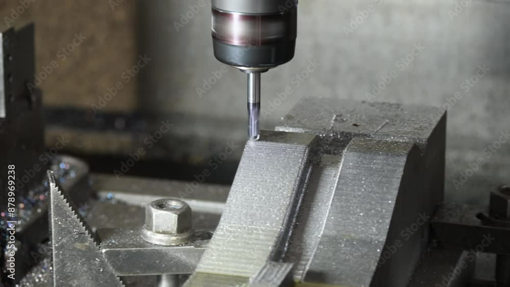 The CNC milling machine scanning line cutting cutting method press die parts by solid ball end mill tool. The CNC milling machine scanning line cutting cutting method press die parts by solid ball end mill tool.