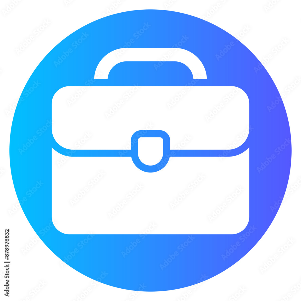 suitcase gradient icon suitcase gradient icon