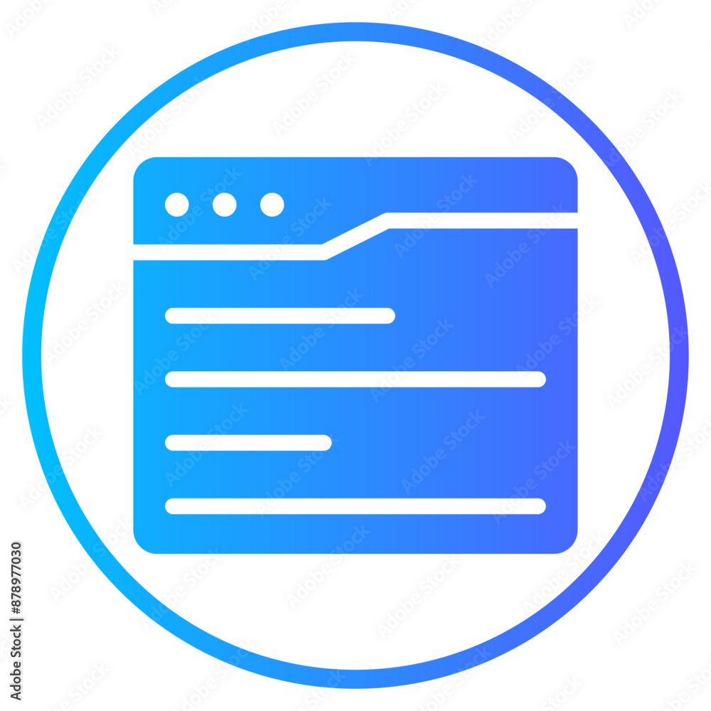 web gradient icon web gradient icon
