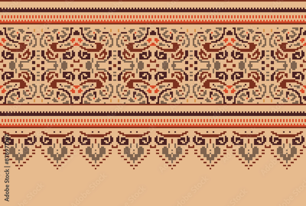 Seamless pattern in tribal, folk embroidery, and Mexican style. Aztec geometric art ornament print.Design for carpet, wallpaper, clothing, Seamless pattern in tribal, folk embroidery, and Mexican style. Aztec geometric art ornament print.Design for carpet, wallpaper, clothing,