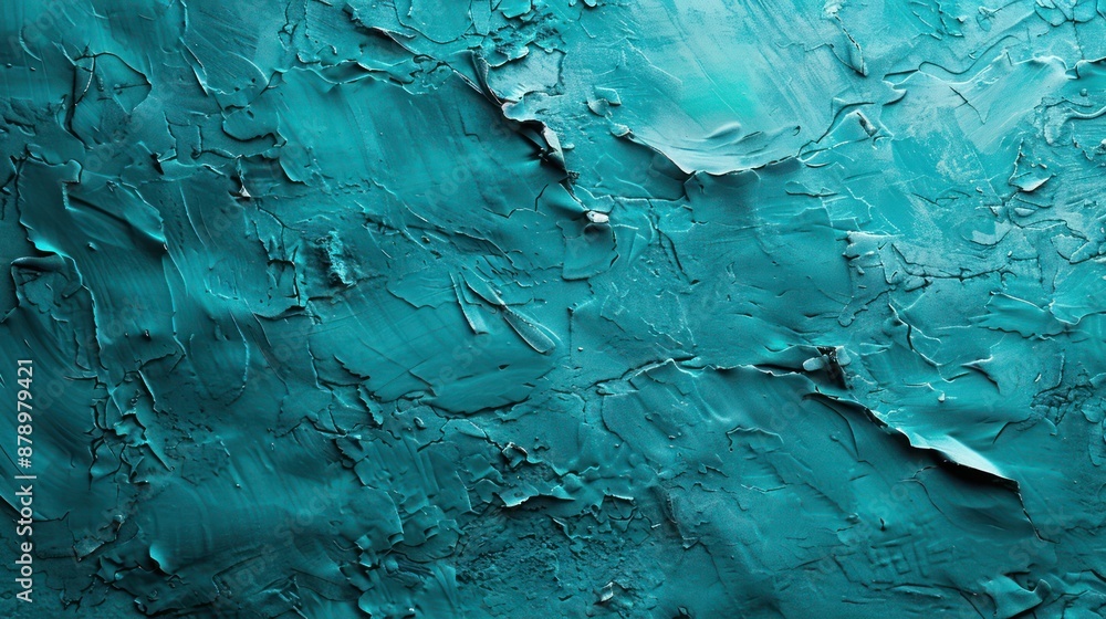 Abstract Background, a close-up of a textured surface in varying shades of teal, featuring smooth and rough patches. The tonal variations add depth and a calming, serene effect. Abstract Background, a close-up of a textured surface in varying shades of teal, featuring smooth and rough patches. The tonal variations add depth and a calming, serene effect.
