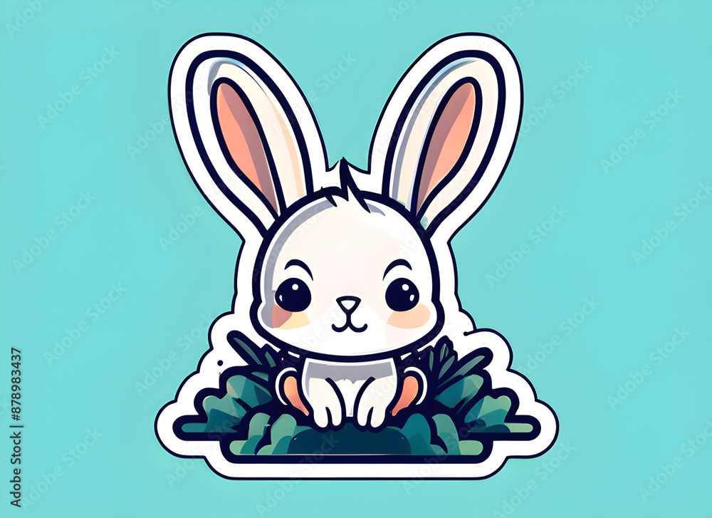 Fototapeta premium rabbit generative ai