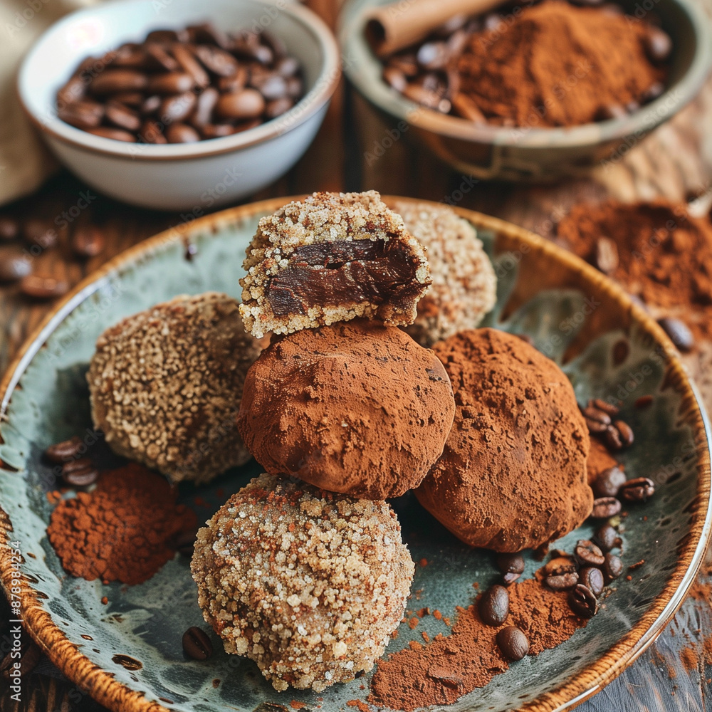 Cacao Nibs Coffee Snack Nuggets: A Burst of Energy with Every Bite Cacao Nibs Coffee Snack Nuggets: A Burst of Energy with Every Bite