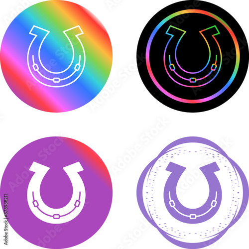 Horse Shoe Vector Icon