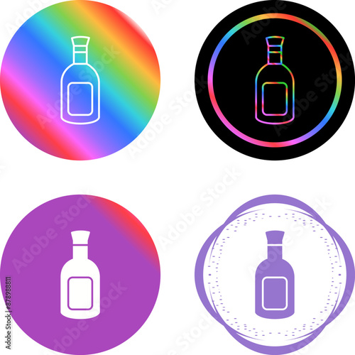 Drink Bottle Vector Icon