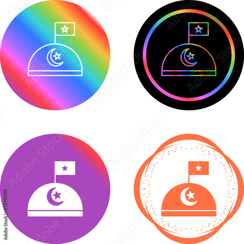 Military Base Vector Icon
