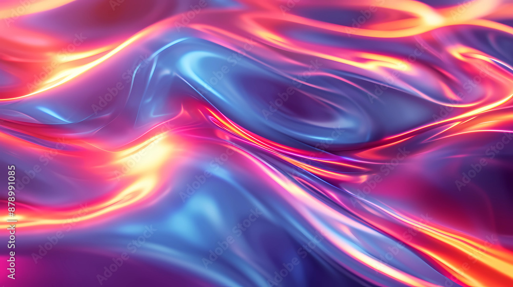 Fototapeta premium Abstract Colorful Liquid Background.