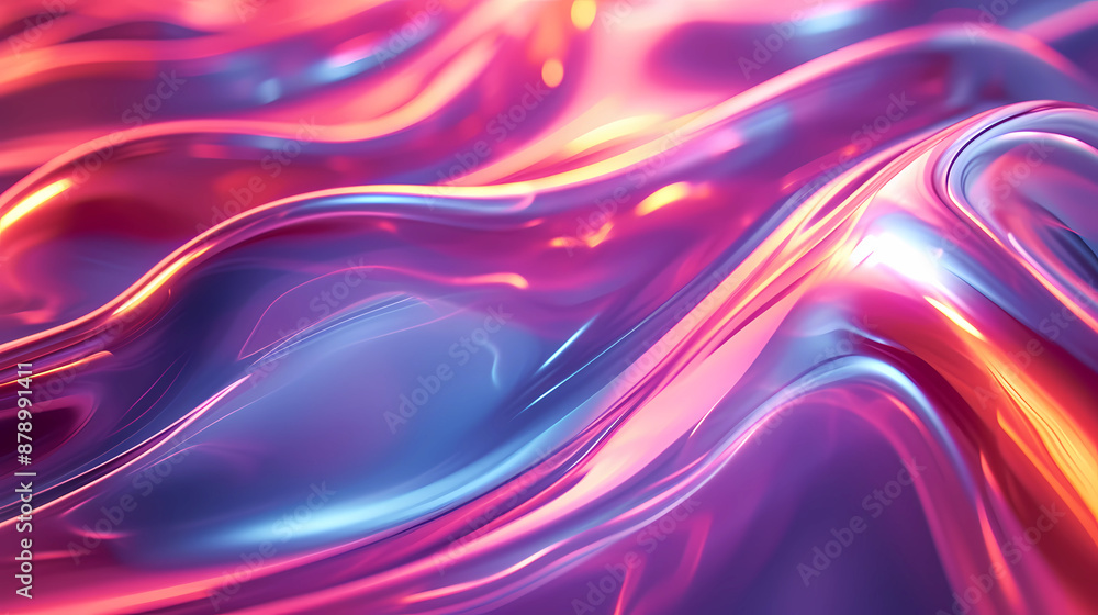 Abstract Liquid Metal Background. Abstract Liquid Metal Background.